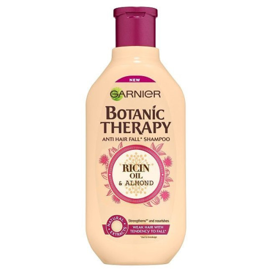 Botanic Therapy Ricin Oil&Almond Shampoo - Шампоан за слаба и фина коса с масло от бадем и рициново масло Botanic Therapy Ricin Oil&Almond Shampoo - Шампоан за слаба и фина коса с масло от бадем и рициново масло