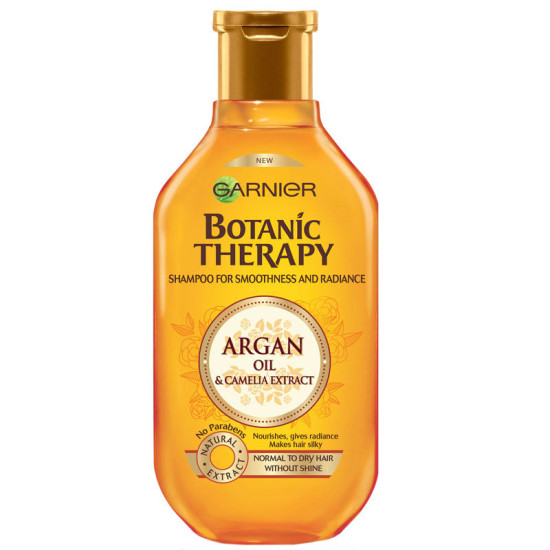 Botanic Therapy Argan Oil Shampoo - Подхранващ шампоан за тънка и суха коса за блясък Botanic Therapy Argan Oil Shampoo - Подхранващ шампоан за тънка и суха коса за блясък