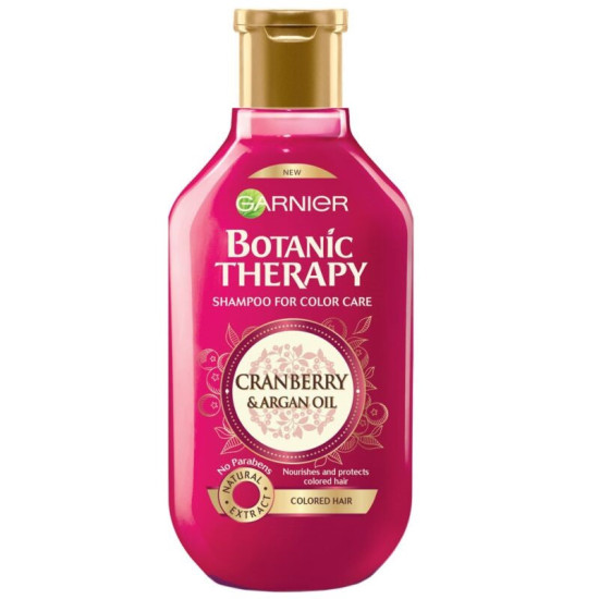 Botanic Therapy Cranberry&Argan Oil Shampoo - Шампоан за боядисана коса с арганово масло и семена от червена боровинка Botanic Therapy Cranberry&Argan Oil Shampoo - Шампоан за боядисана коса с арганово масло и семена от червена боровинка