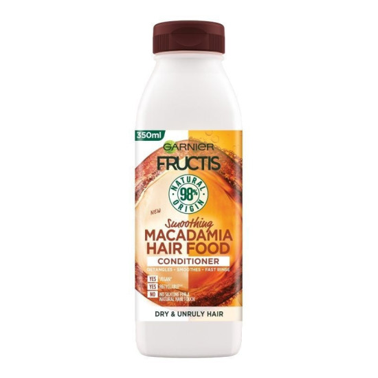 Botanic Therapy Macadamia Hair Food - Изглаждащ балсам за суха и непокорна коса с макадамия