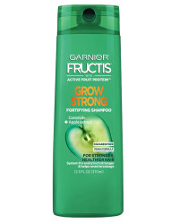 Fructis Grow Strong Shampoo - Шампоан за укрепване на слаба коса със серамиди и екстракт от ябълка