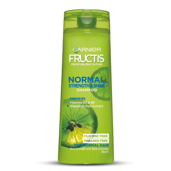 Fructis Strength&Shine 2in1 Shampoo - Шампоан за коса с натурален екстракт от грейпфрут и екстракт от лимон