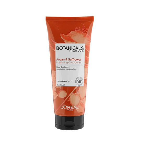 Botanicals Fresh Care Argan&Safflower - Балсам за суха коса с масла от шафран, соя и кокос - 200мл.