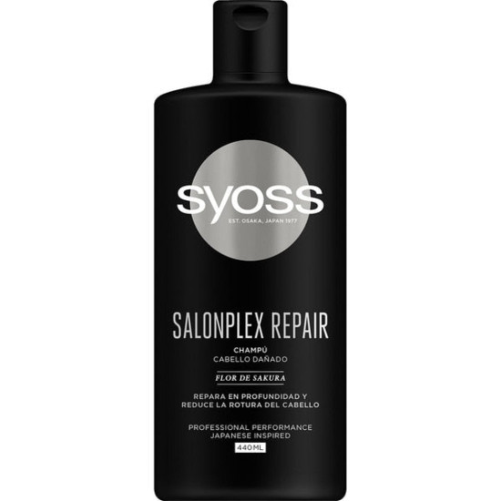 SALONPLEX Repair - Шампоан против накъсване за суха и увредена коса с цвят от сакура