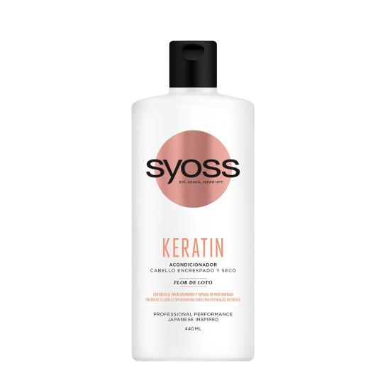 Keratin Blue Lotus - Балсам с кератин за възстановяване и заглаждане на косъма