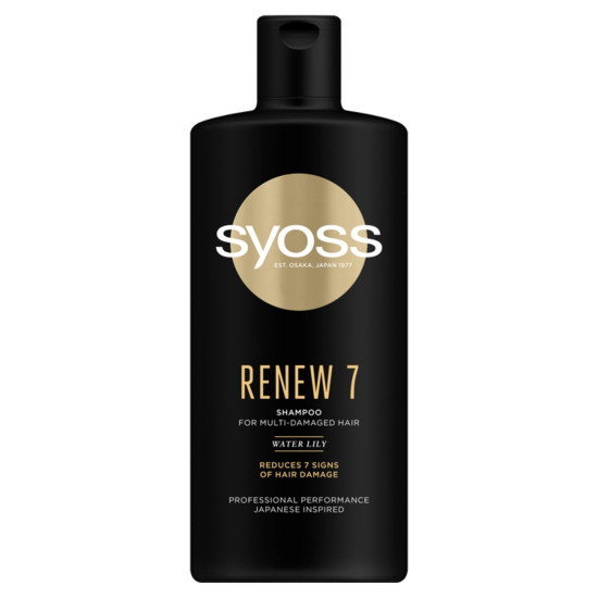Renew 7 Repair - Шампоан за увредена коса с водна лилия Renew 7 Repair - Шампоан за увредена коса с водна лилия