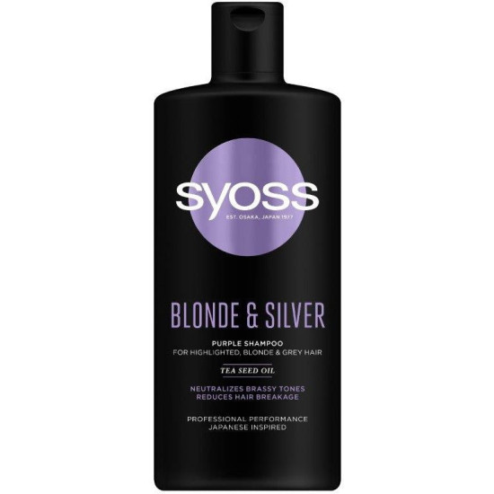 Blonde&Silver Shampoo - Шампоан за руса и посивяла коса