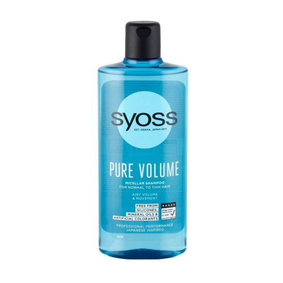 Pure Volume - Мицеларен шампоан за нормална към суха коса
