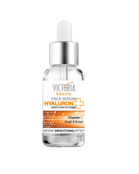 Face Serum Hyaluron+ Vitamin C - Серум за лице с екстракт от охлюви и вит.C