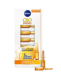 Q10 Energy Anti-Falten Vitamin C+E Ampoules - Ампули за лице с Витамин Ц