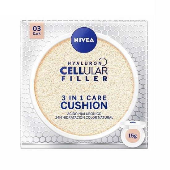 Cellular Hyaluron Filler 3in1 Care Cushion Light Dark 15g - Фон дьо тен с хиалуронова киселина