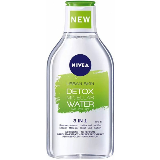 Urban Skin Detox Micellar Water 3in1 - Мицеларна вода 3в1 с екстракт от зелен чай