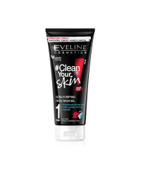 Clean Your Skin Wash Gel - Дълбоко почистващ гел за лице с активен въглен