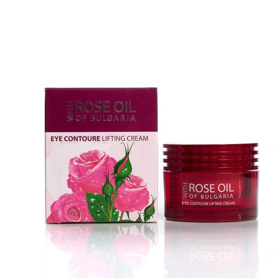 Eye Contoure Lifting Cream with Rose Oil of Bulgaria - Околоочен крем със 100% чисто българско розово масло
