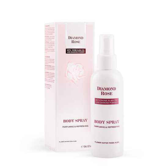 Diamond Rose Body Spray Parfuming&Refreshing - Спрей за тяло с розово масло - 150мл.