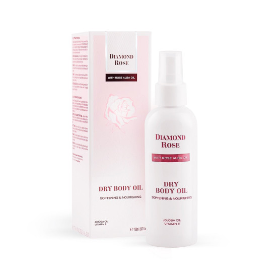 Diamond Rose Dry Body Oil Softening&Nourishing - Омекотяващо сухо за тяло с розово масло - 150мл.