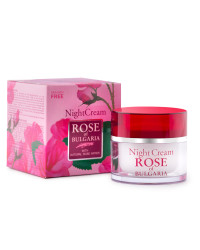 Rose of Bulgaria Night Cream with Natural Rose Water - Нощен крем