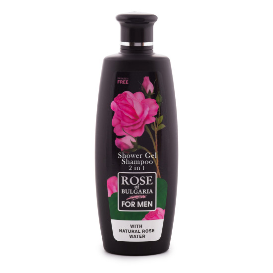 Rose of Bulgaria Shower Gel Shampoo 2in1 - Душ гел и шампоан за мъже