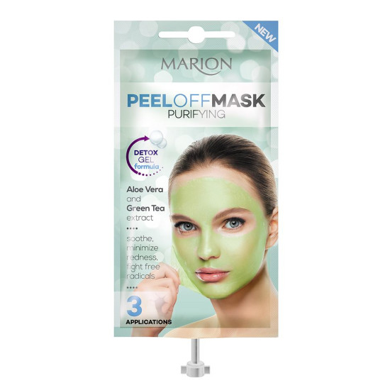 Peel-Off Mask Purifying - Отлепяща маска за лице с алое вера и екстракт от зелен чай