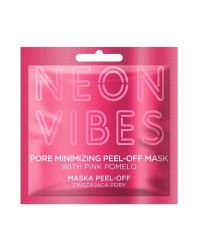 Neon Vibes Pore Minimizing Peel-Off Mask - Отлепяща маска за лице с екстракт от розово помело