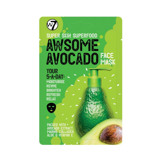 Super Food Awesome Avocado - Маска за лице с авокадо