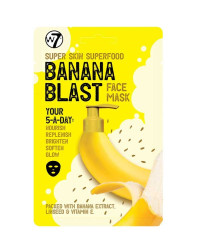 Super Food Banana Blast - Маска за лице с банан с избелващ ефект