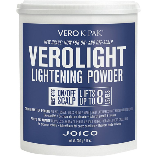 Verolight dedusted bleach 16 oz - Изсветляваща обезпрашена пудра за руси коси