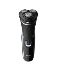 Philips Seriеs 1000 S1332/41 - Самобръсначка, Сухо бръснене, Ножчета PowerCut Blade, 4D Flex глави, до 45 минути автономия / 1 ч зареждане