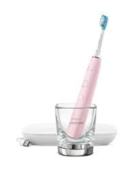 Philips Sonicare DiamondClean HX9911/29 - Електрическа четка за зъби, до 62000 движения на четката/мин, 4 режима, 3 нива на интензивност, Свързване към приложение, Сензор за натиск, Функция BrushSync, 1 дръжка, 1 глава, Чаша за зареждане