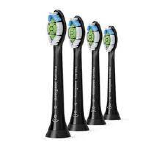 Philips Sonicare W Optimal White HX6064/11 - Резервни глави за електрическа четка за зъби, черен цвят