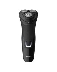 Philips Seria1000 S1232/41 - Самобръсначка за мъже, Сухо бръснене, Остриета PowerCut Blade, Глави 4D Flex, 40+ мин. автономия/8 ч. зареждане, 1 LED, Прецизна бръснеща глава, Батерия NiMH