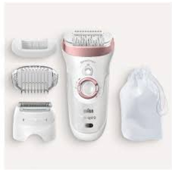 Braun Silk-epil 9720 - Епилатор, 40 пенсети, Технология SensoSmart, Аксесоари за бръснене / подстригване Braun Silk-epil 9720 - Епилатор, 40 пенсети, Технология SensoSmart, Аксесоари за бръснене / подстригване