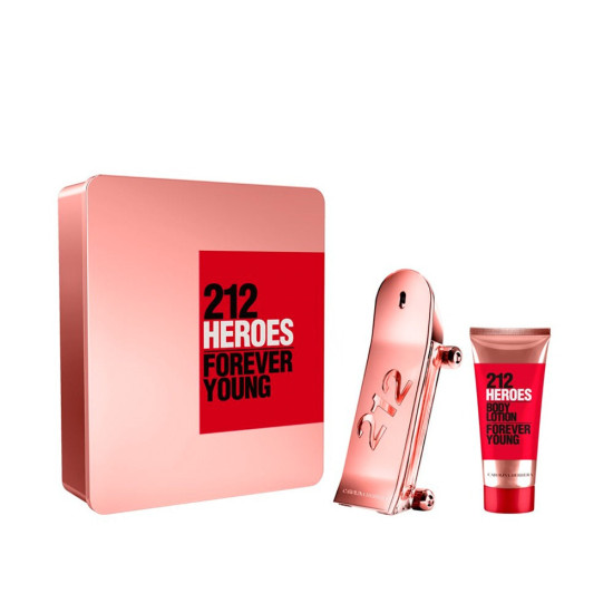 Carolina Herrera 212 Heroes Forever Young EDP + Body Lotion For Women