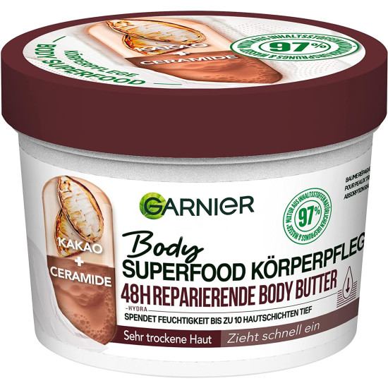 Body SuperFood Cocoa Ceramide - Масло за тяло за много суха кожа