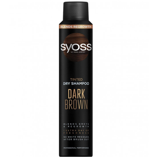 Dark Brown Dry Shampoo - Сух шампоан за тъмно кафява коса