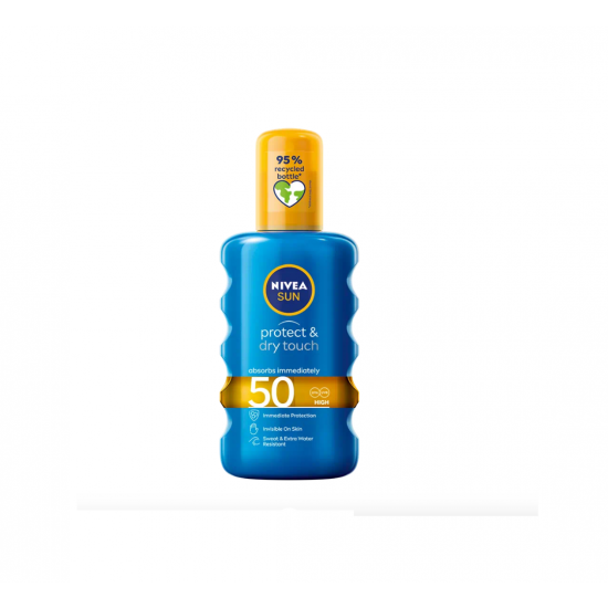 Sun Protect & Touch Dry SPF 50 - Слънцезащитен спрей