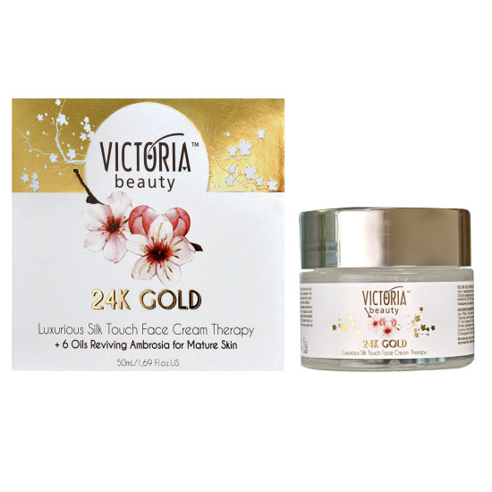 24K Gold Luxurious Silk Touch - Крем за лице с чисто злато
