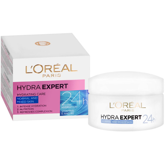 Hydra Expert For Normal and Mixed skin - Дневен крем за лице за нормална и смесен тип кожа