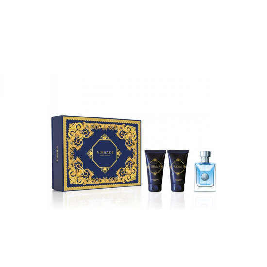 Versace Pour Homme EDT 50ml + After Shave Balm 50ml + Shower Gel 50ml