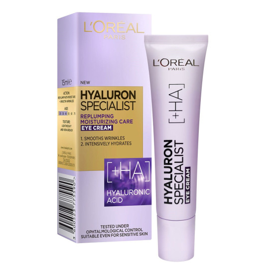 Hyaluron Specialist Eye Cream + hyaluronic acid - Околоочен крем с хиалуронова киселина