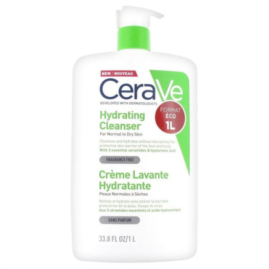 Hydrating Cleanser - Измиващ хидратиращ крем за лице и тяло за нормална и суха кожа