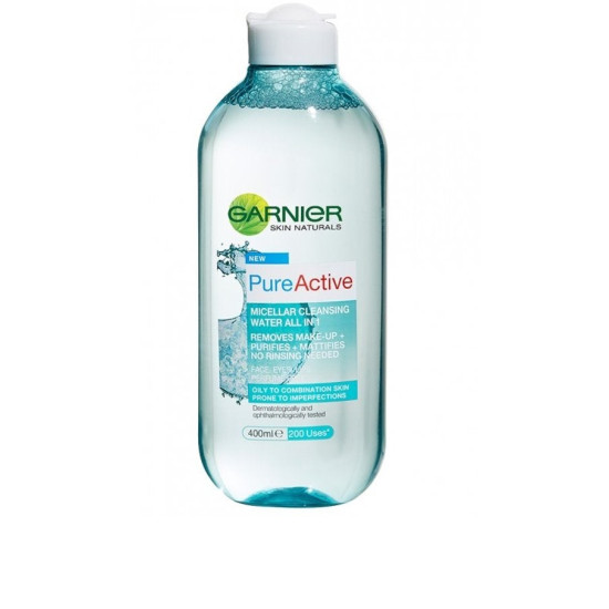 Pure Active Micellar Cleansing Water - Мицеларна вода за чувствителна проблемна кожа