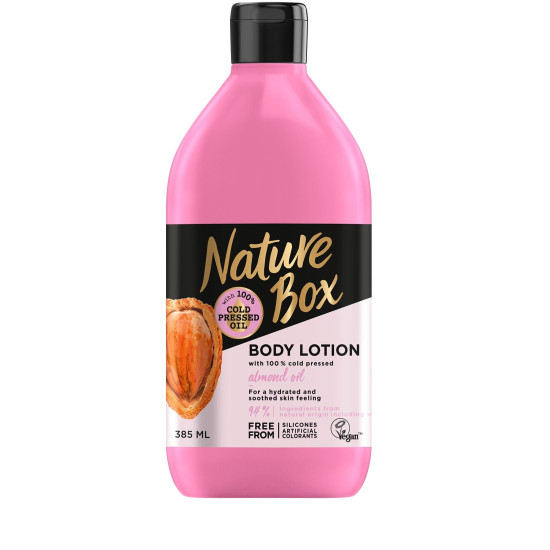 Body Lotion with almond oil - Лосион за тяло с масло от бадем и кокосово масло - 385мл. Body Lotion with almond oil - Лосион за тяло с масло от бадем и кокосово масло - 385мл.