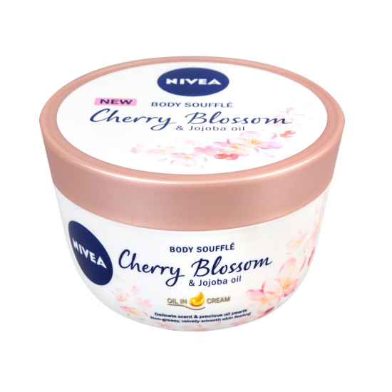 Body Souffle Cherry Blossom&Jojoba oil - Крем за тяло с черешов цвят и масло жожоба - 200мл.