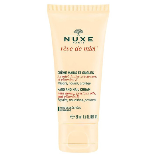 REVE DE MIEL - Подхранващ крем за ръце и нокти за суха и чувствителна кожа