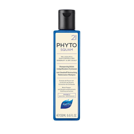 Phytosquam - Хидратиращ шампоан против пърхот за суха коса