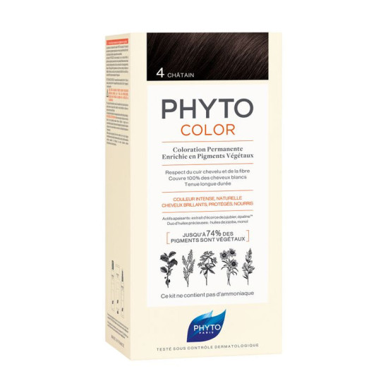 Phytocolor - Боя за коса №4 Кестен