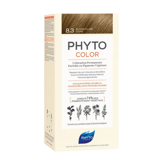 Phytocolor - Боя за коса №8.3 Светло златисто русо