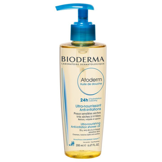 ATODERM -  Душ-олио, без сапуни за суха кожа