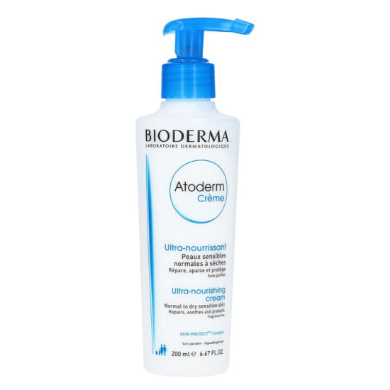 ATODERM - Успокояващ хидратиращ крем за лице и тяло без аромат